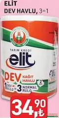 TARIM KREDİ ELİT DEV KAĞIT HAVLU TARIM KREDİ ELİT DEV KAĞIT HAVLU